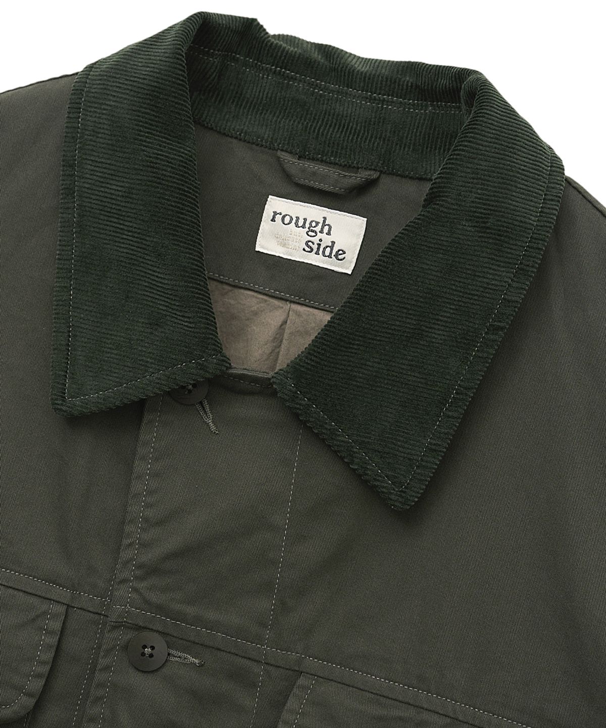 러프사이드(ROUGHSIDE) Pointer Jacket Dark Olive