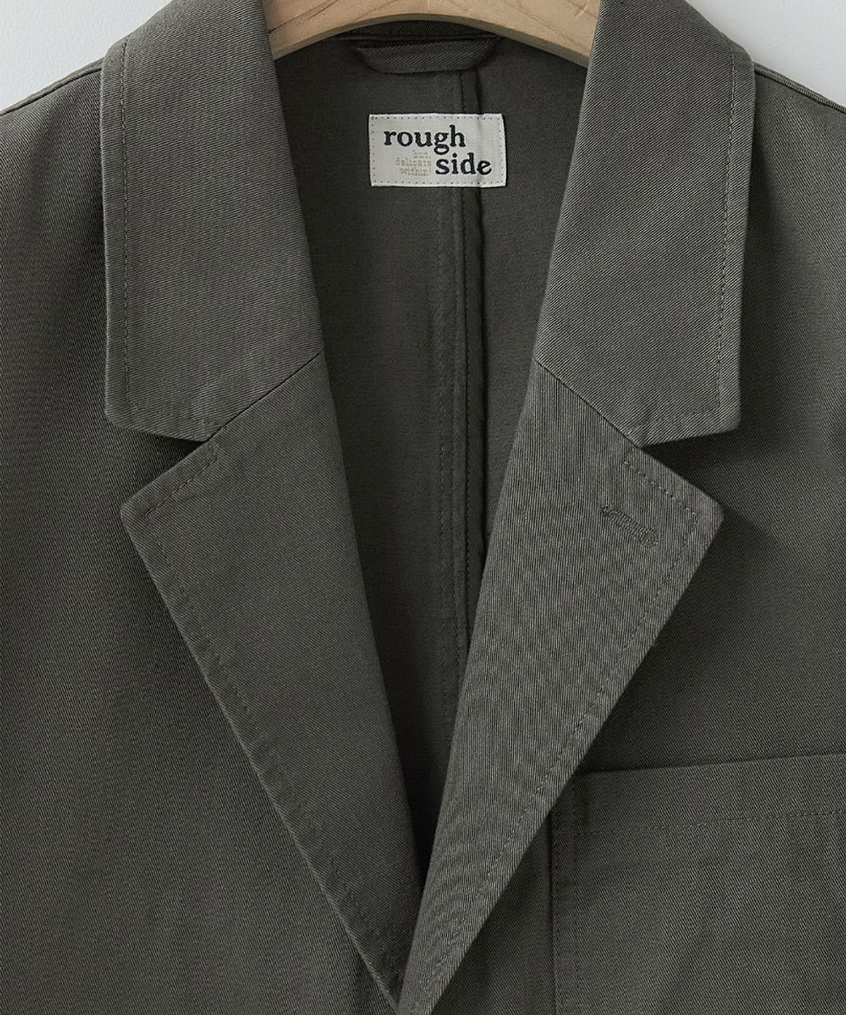 러프사이드(ROUGHSIDE) Slob Jacket Mud