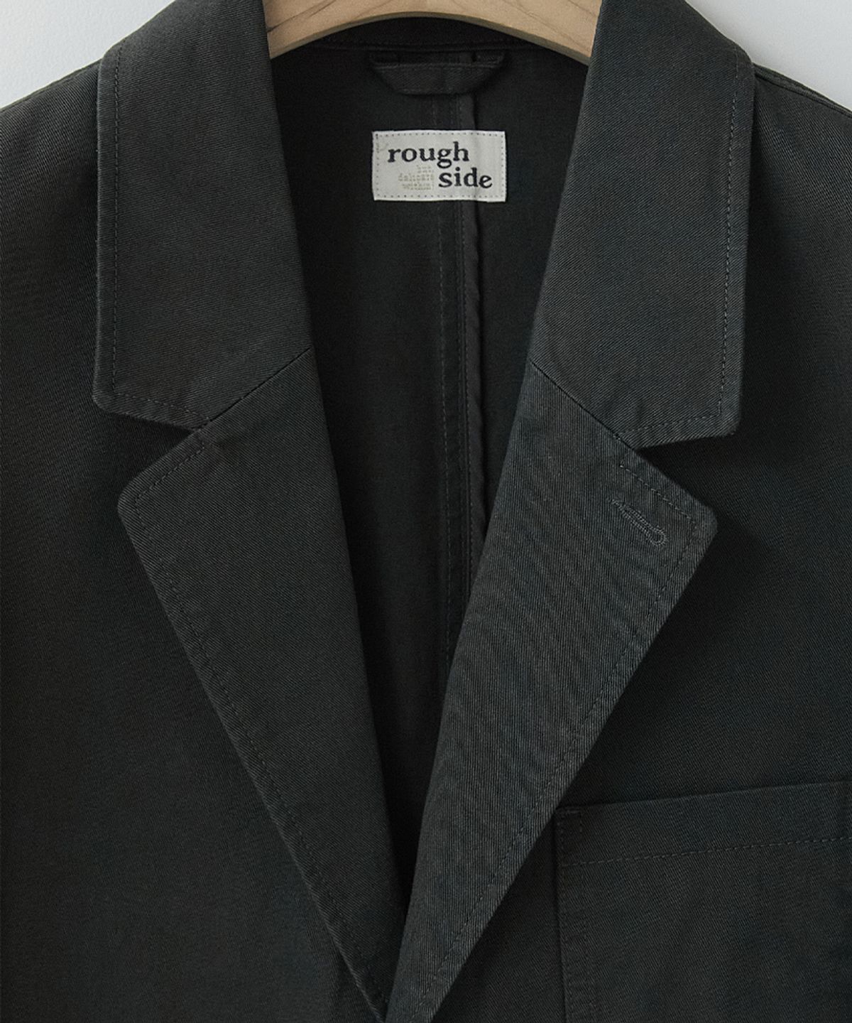 러프사이드(ROUGHSIDE) Slob Jacket Charcoal