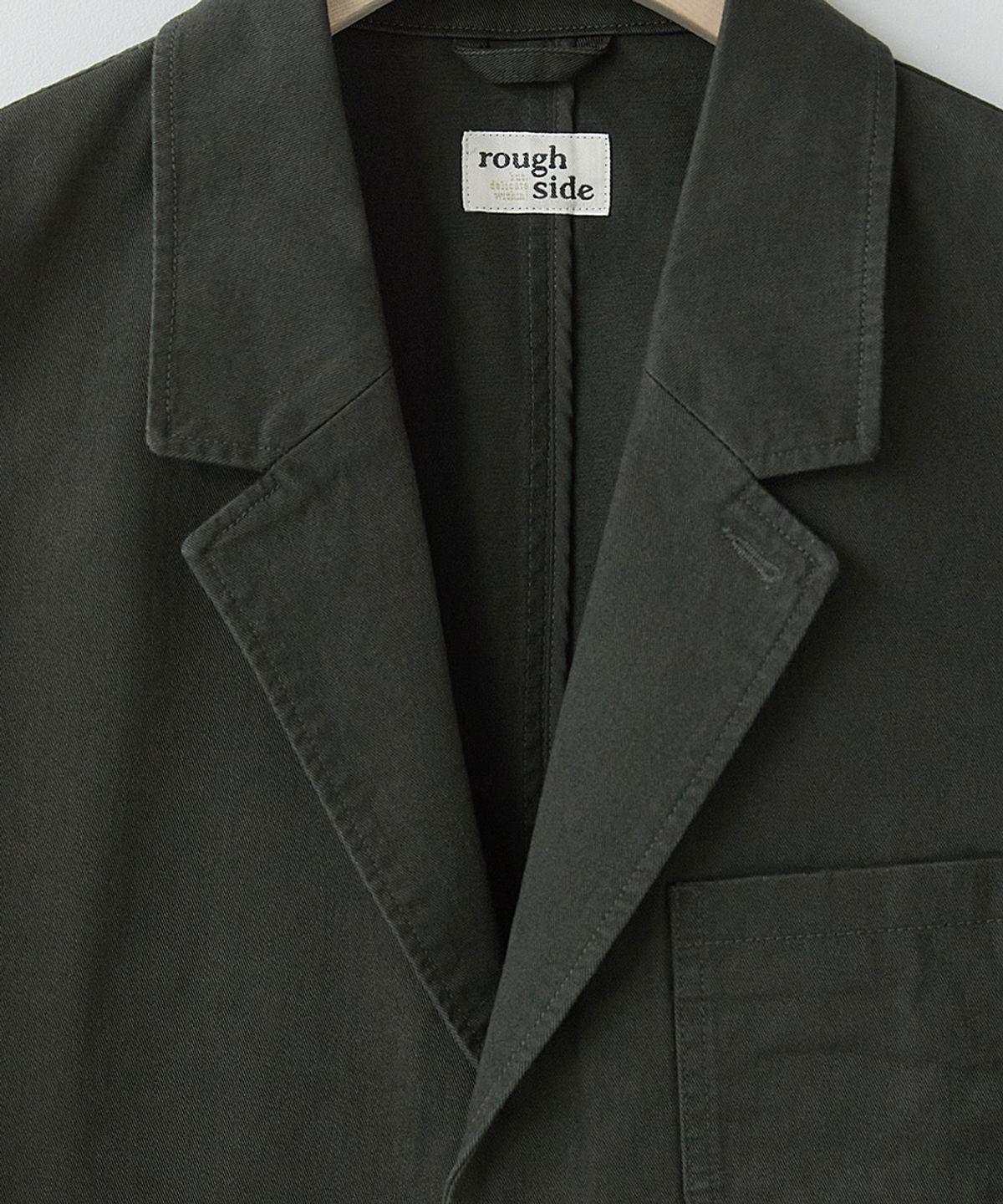 러프사이드(ROUGHSIDE) Slob Jacket Charcoal