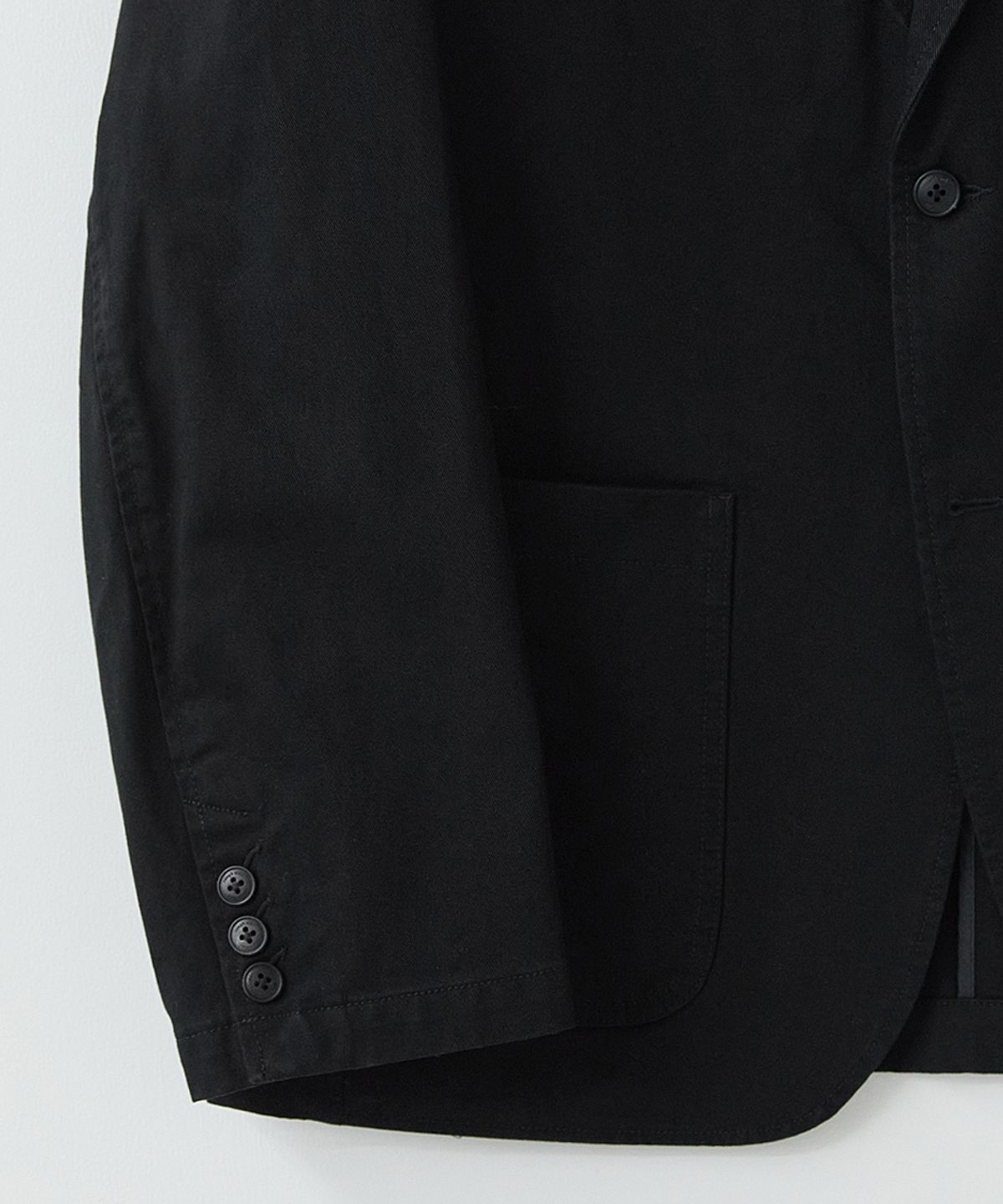 러프사이드(ROUGHSIDE) Slob Jacket Ash Black