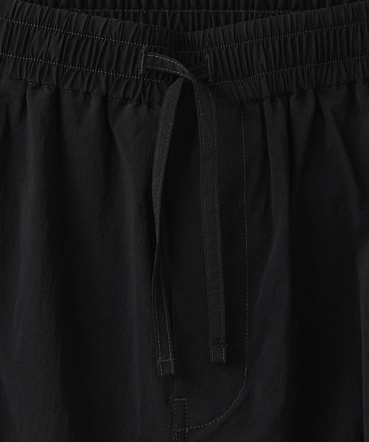 러프사이드(ROUGHSIDE) Easy Para Pants Black