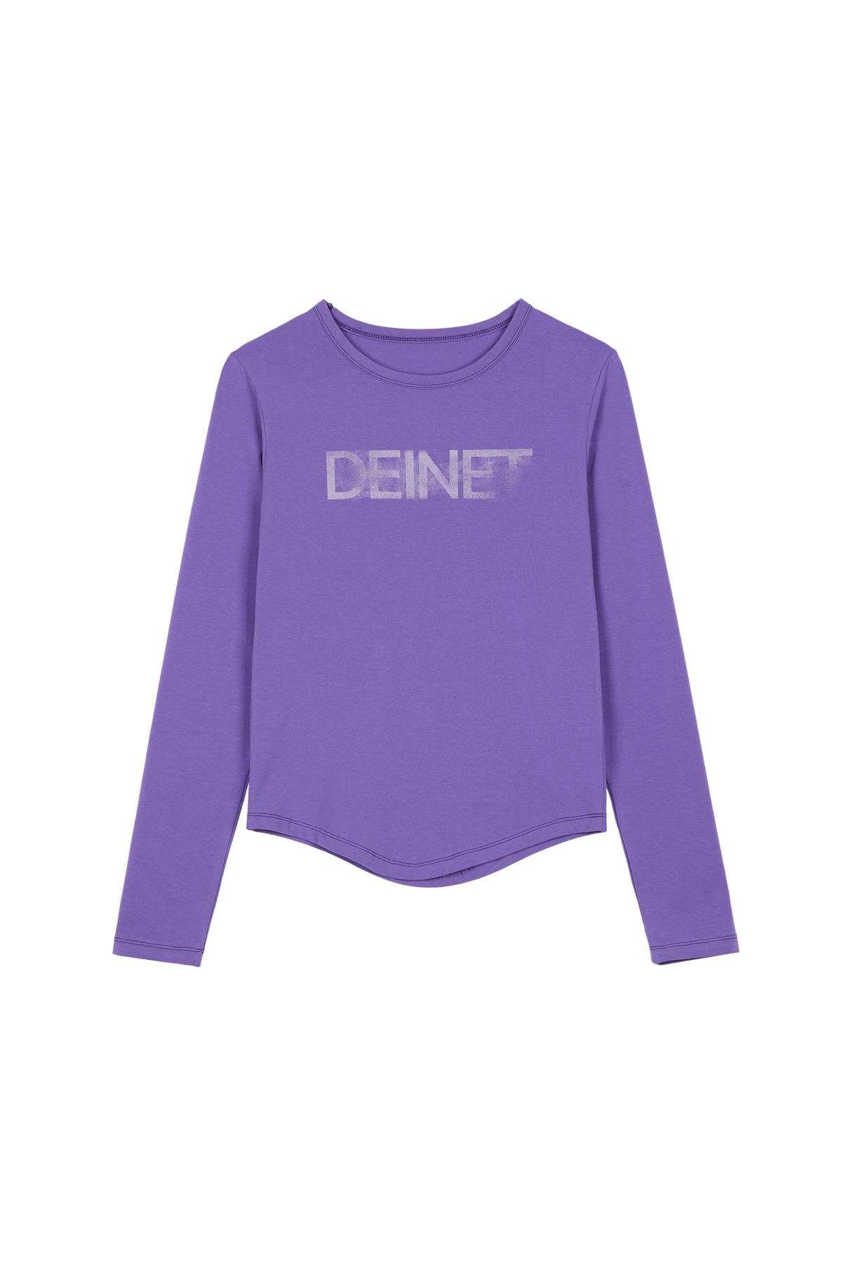 다이닛(DEINET) DEINET LOGO SIMPLE LONG SLEEVE IN PURPLE