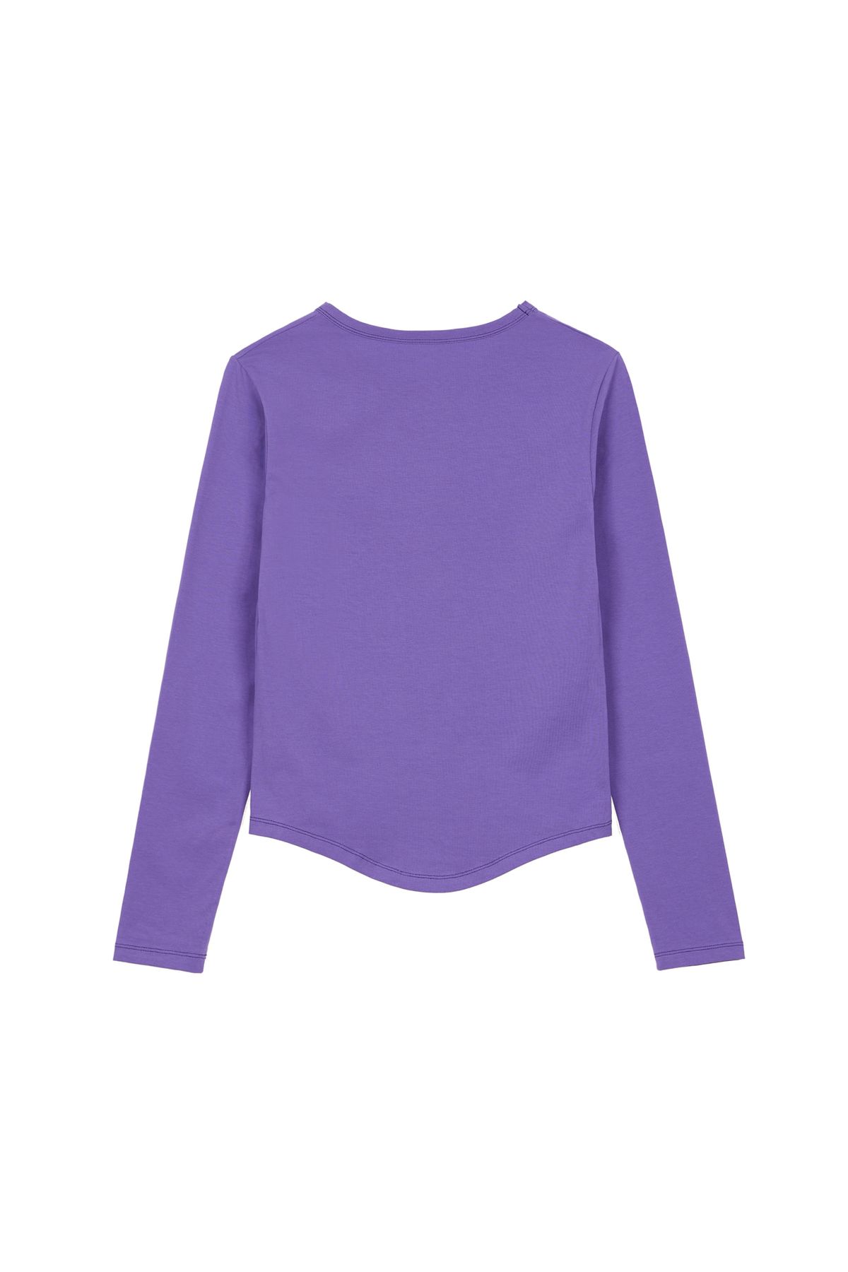 다이닛(DEINET) DEINET LOGO SIMPLE LONG SLEEVE IN PURPLE
