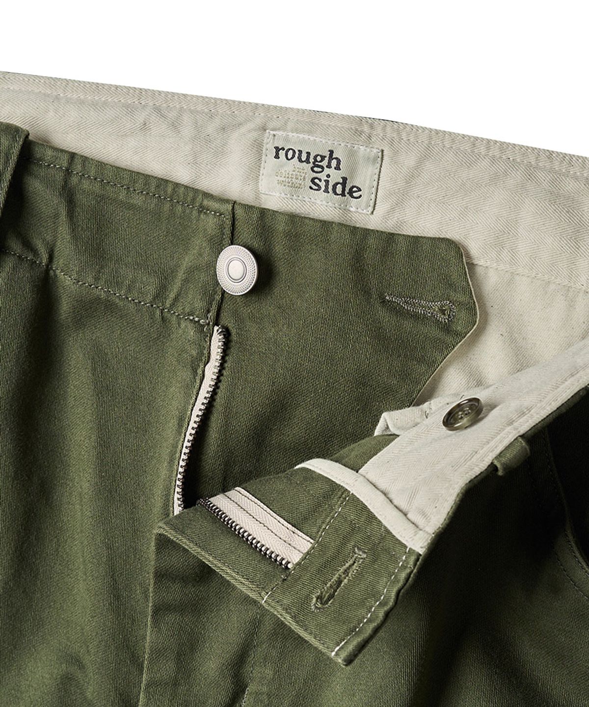 러프사이드(ROUGHSIDE) Cargo Pants Olive Drab