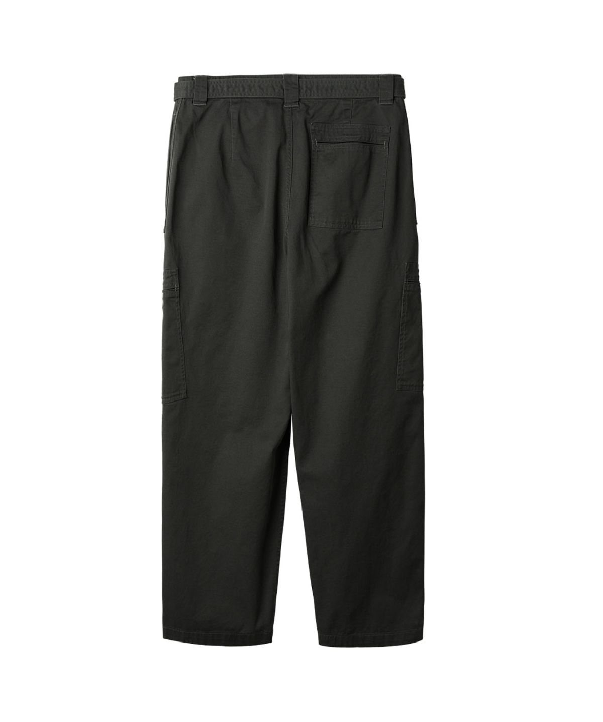 러프사이드(ROUGHSIDE) Belted Flight Pants Charcoal