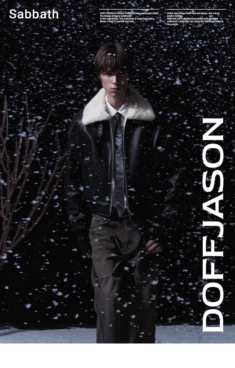 MUSINSA | DOFFJASON OVERSIZED REAL SHEARLING JACKET (BLACK)