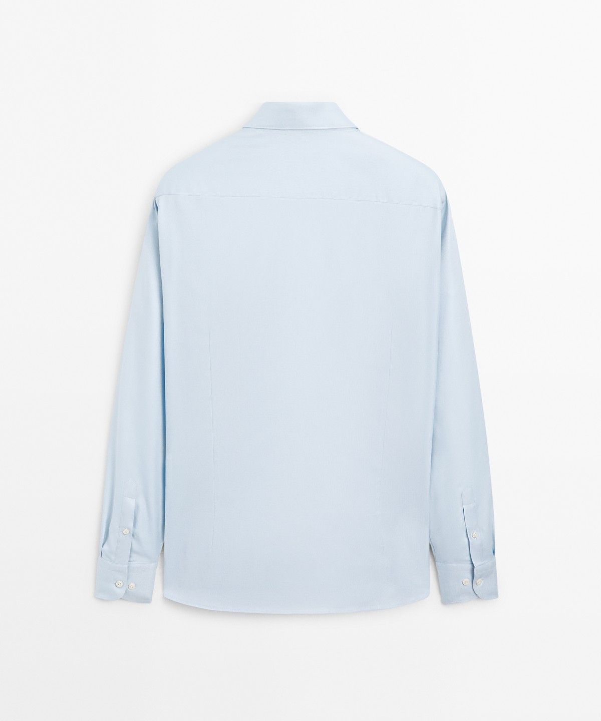 마시모두띠(MASSIMO DUTTI) 100% 코튼 슬림 핏 옥스퍼드 셔츠
