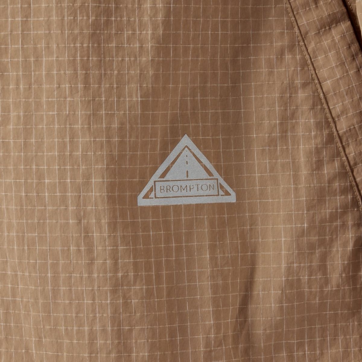 브롬톤 런던(BROMPTON LONDON) SLEEVES CHEQUERED HOOD JUMPER - D/BEIGE (P251UJP103)