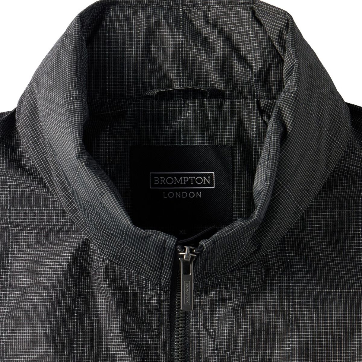 브롬톤 런던(BROMPTON LONDON) REFLECTIVE HOOD BUILT-IN JUMPER - BLACK (P251MJP161)