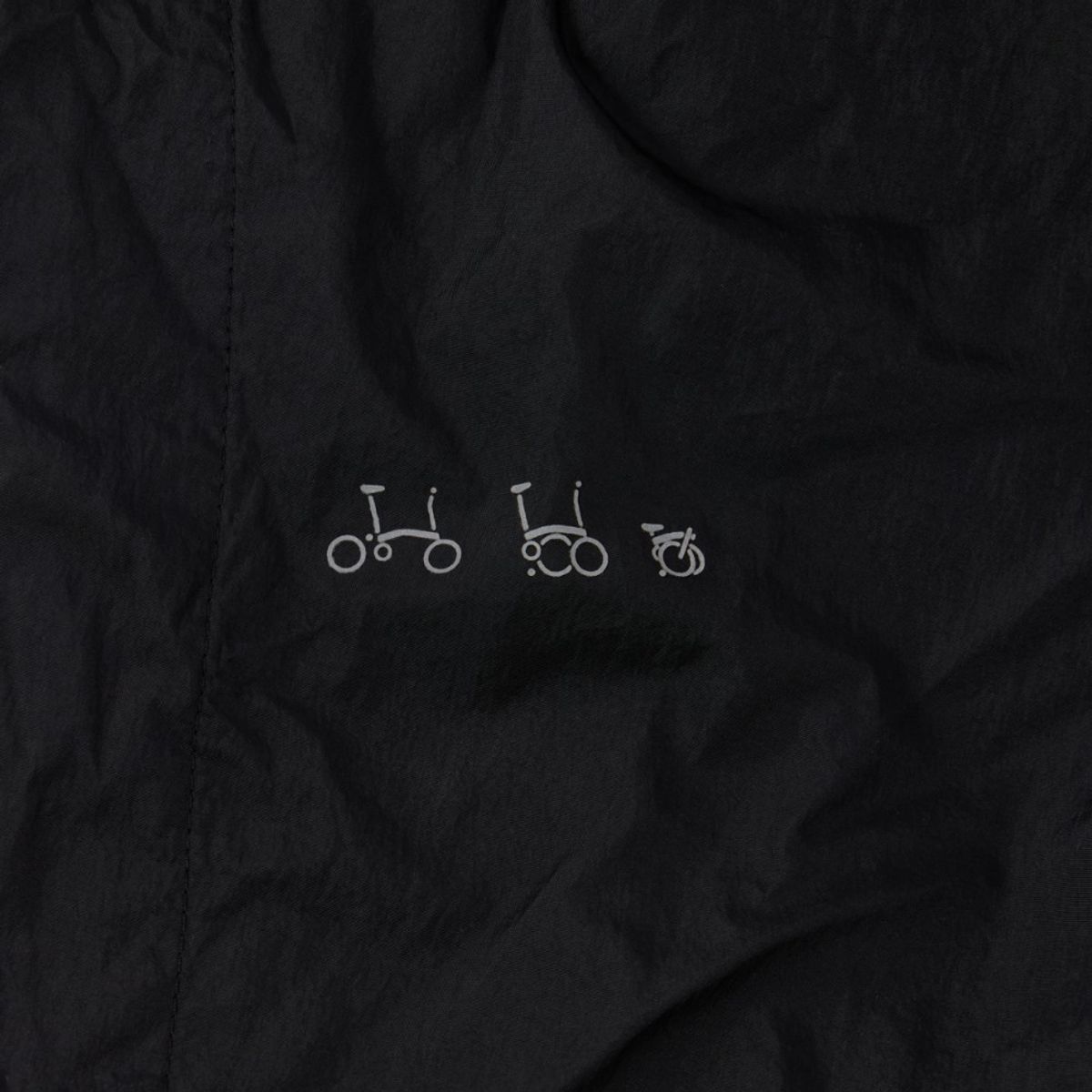 브롬톤 런던(BROMPTON LONDON) REFLECTIVE HOOD BUILT-IN JUMPER - BLACK (P251MJP161)