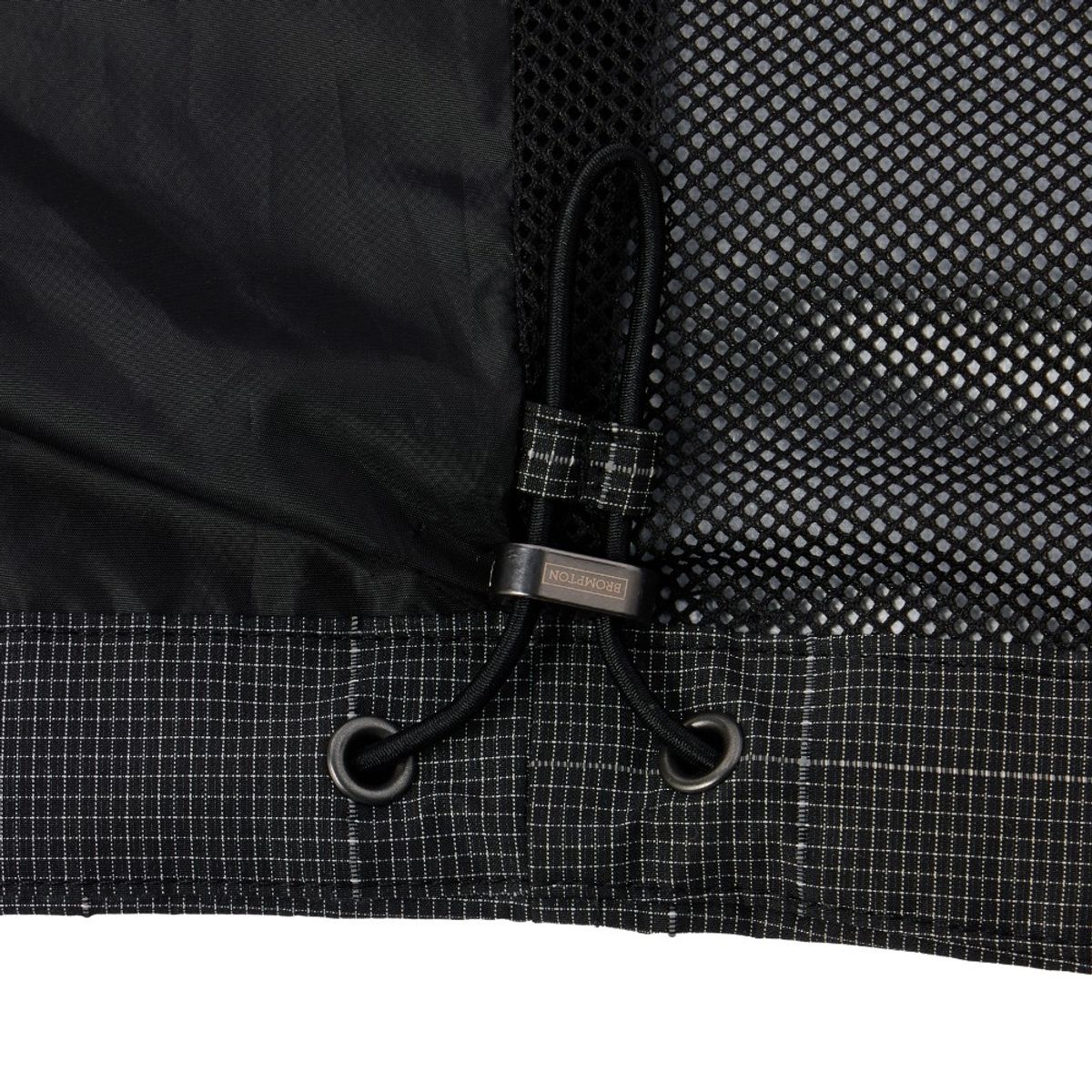 브롬톤 런던(BROMPTON LONDON) REFLECTIVE HOOD BUILT-IN JUMPER - BLACK (P251MJP161)