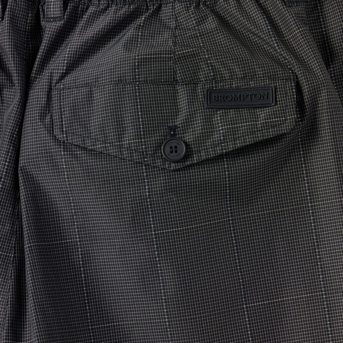 브롬톤 런던(BROMPTON LONDON) REFLECTIVE SHORT - BLACK (P251MHP161)