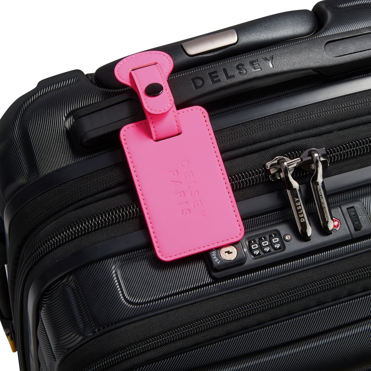 델시(DELSEY) 1946 캐리어 수하물 네임택 /1946 LUGGAGE TAG PINK