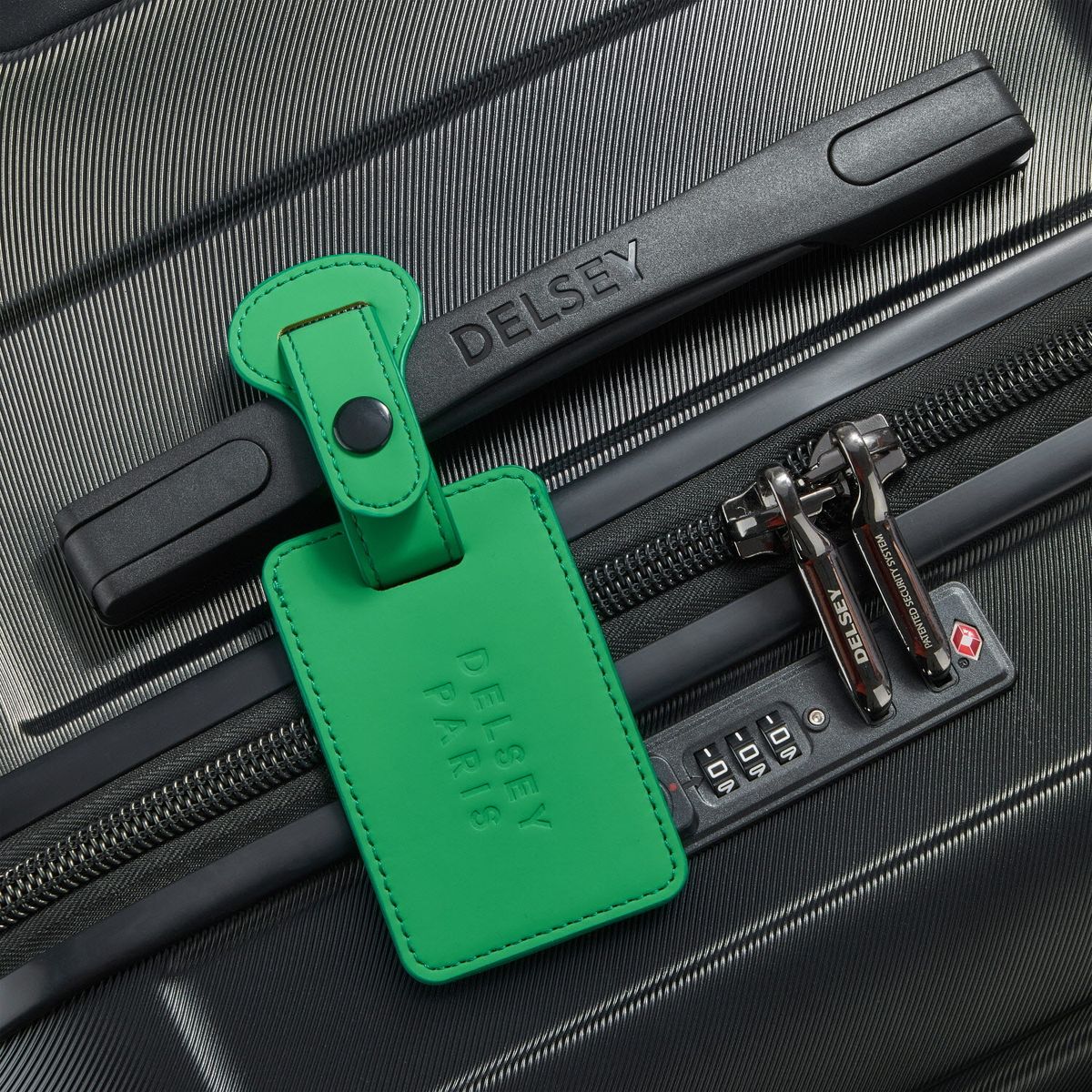 델시(DELSEY) 1946 캐리어 수하물 네임택 /1946 LUGGAGE TAG GREEN