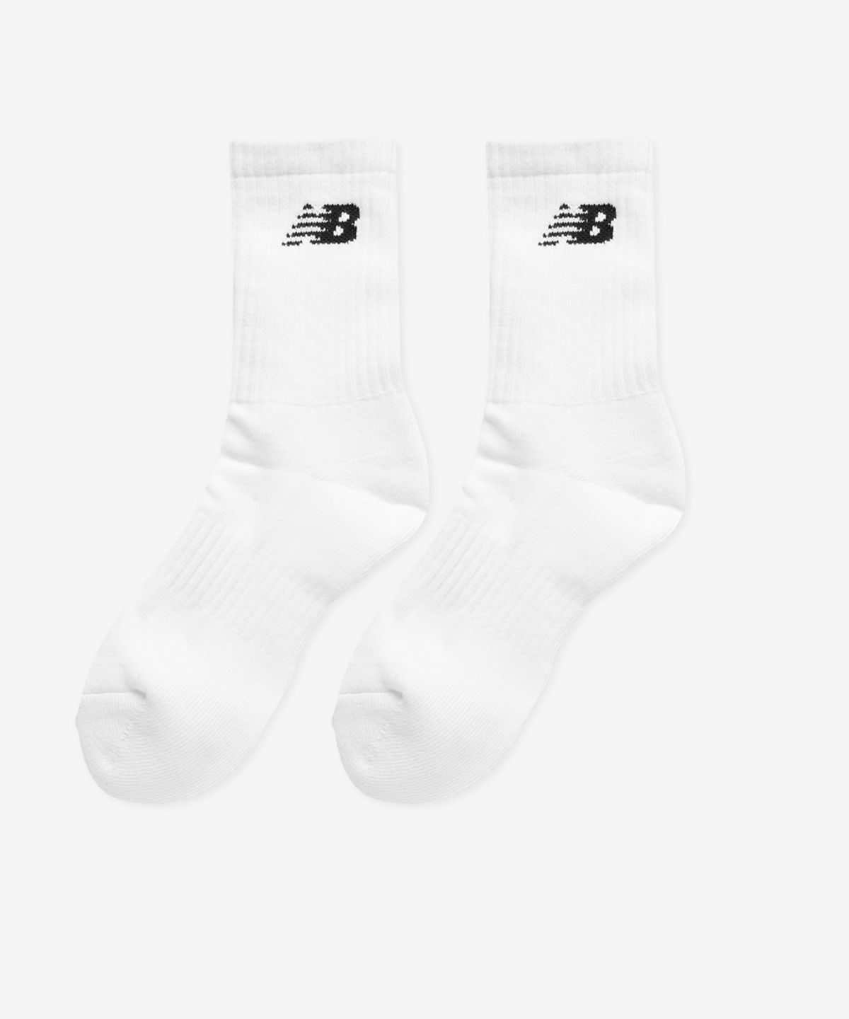 뉴발란스(NEW BALANCE) NBGEGF1104 / 하프파일 자카드 크루삭스 3PACK (WHITE)
