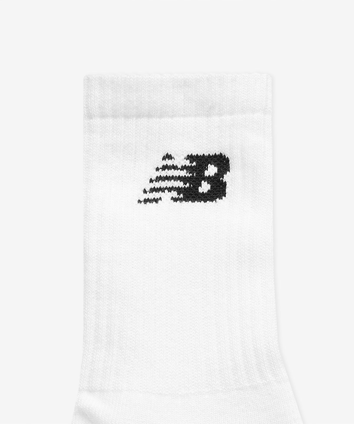 뉴발란스(NEW BALANCE) NBGEGF1104 / 하프파일 자카드 크루삭스 3PACK (WHITE)