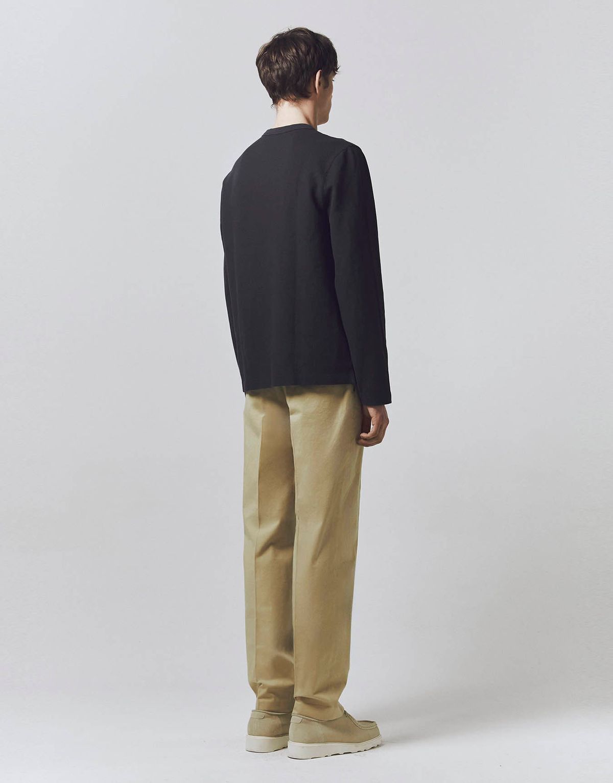 컨셉원(CONCEPTS1ONE) 텍스쳐드 헨리넥 긴팔티 10025504/025504 [2color]