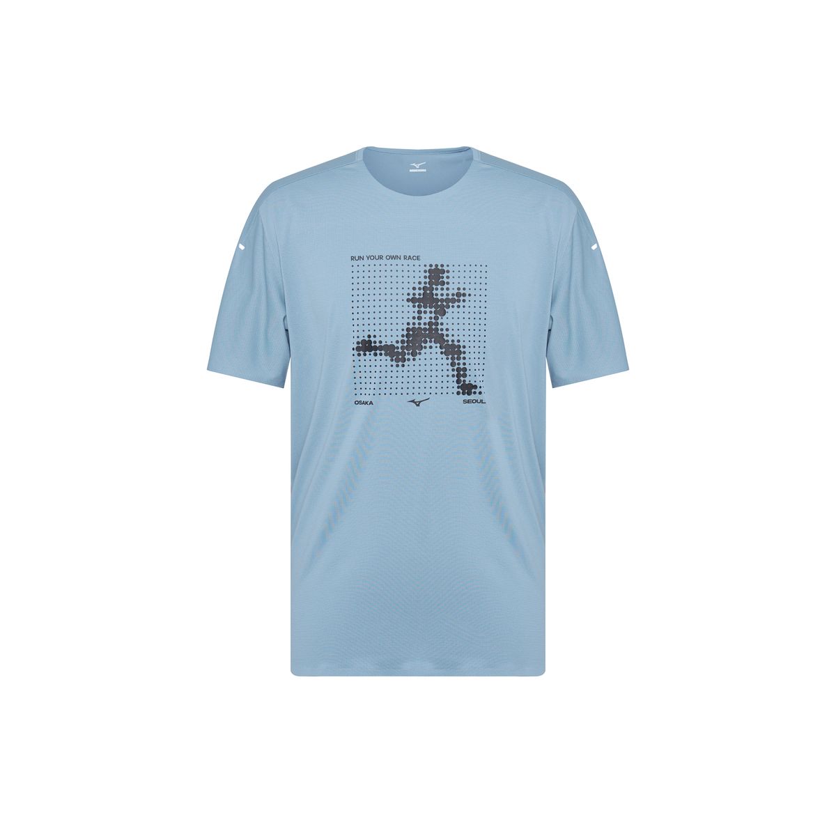미즈노(MIZUNO) RUNNING GRAPHIC SHORT SLEEVE_32YA5B01