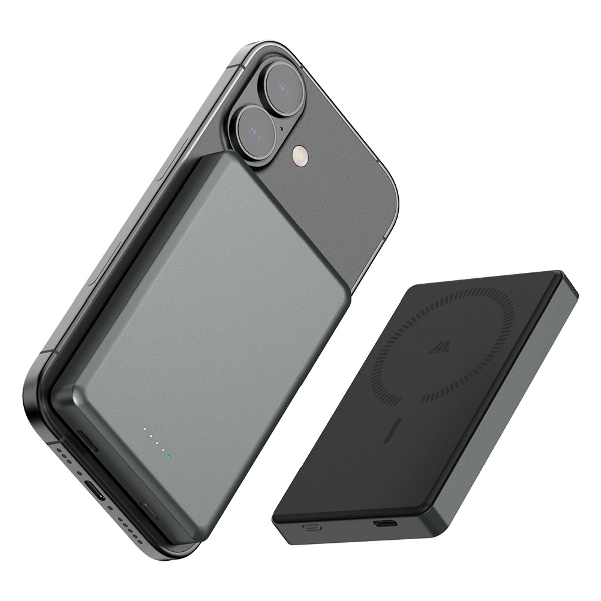 밸류엠(VALUEM) 초슬림 메탈 맥세이프 고속충전 보조배터리 10000mAh