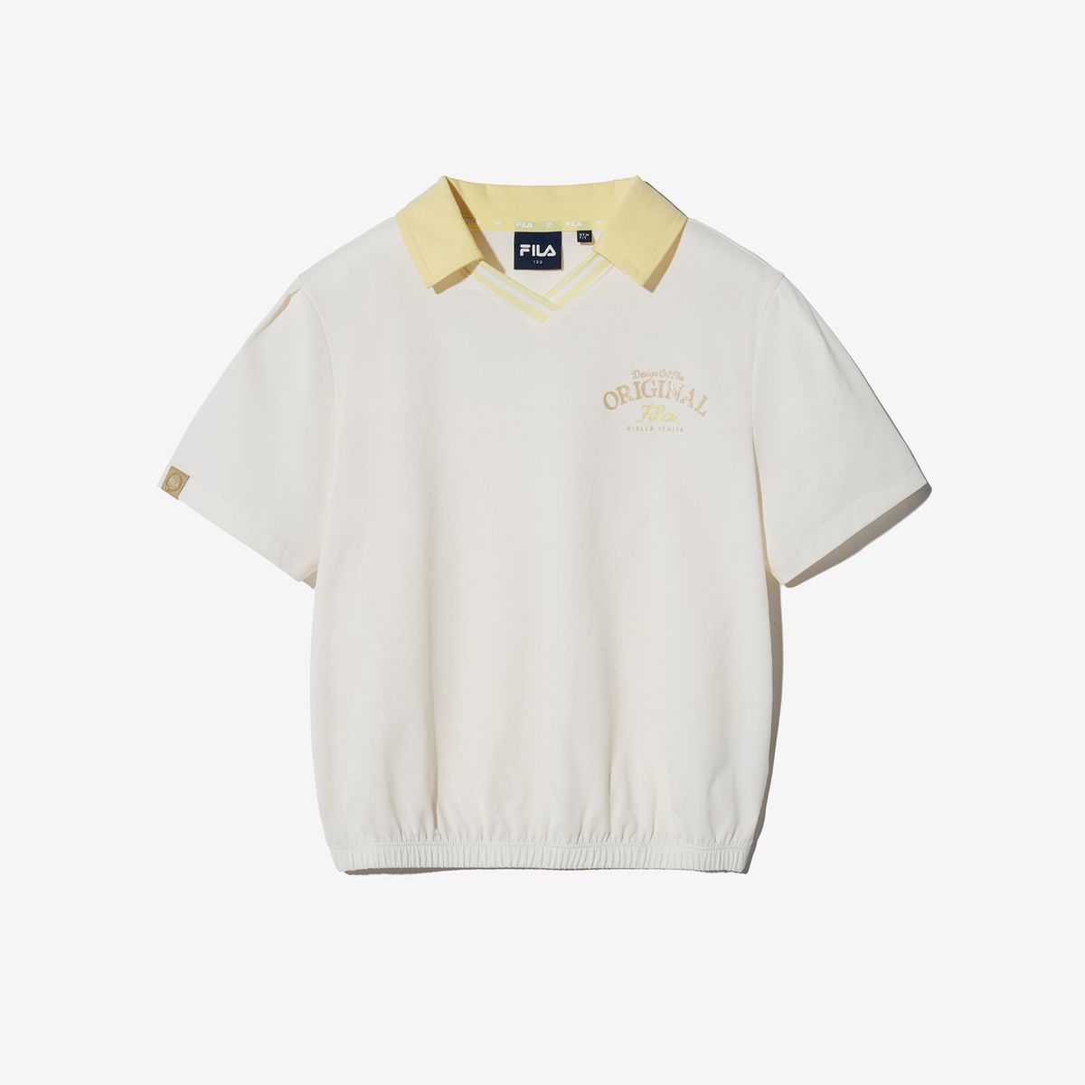휠라 키즈(FILA KIDS) 여아 테니스 카라티셔츠