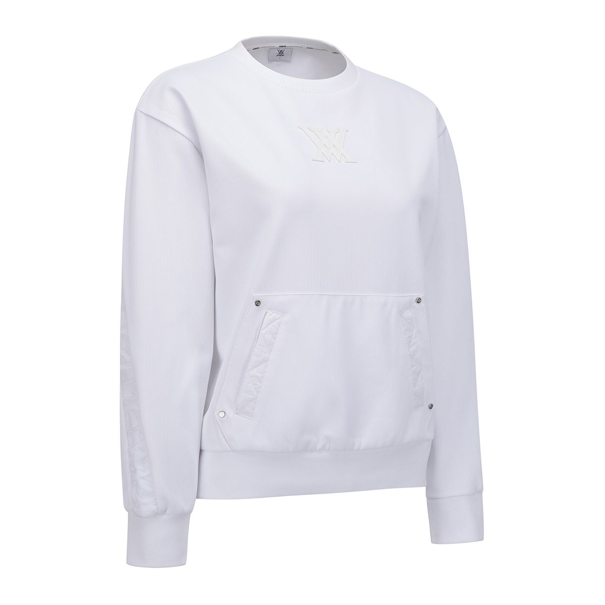 어뉴골프(ANEW GOLF) WOMEN SP TEXTURED SWEATSHIRT_WH