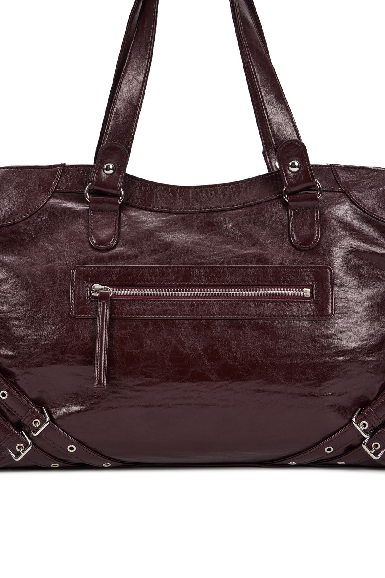 DEINET STUD POCKET BIG BAG バーガンディ DEINET STUD POCKET BAG | dealko - Buyee, an Online Proxy