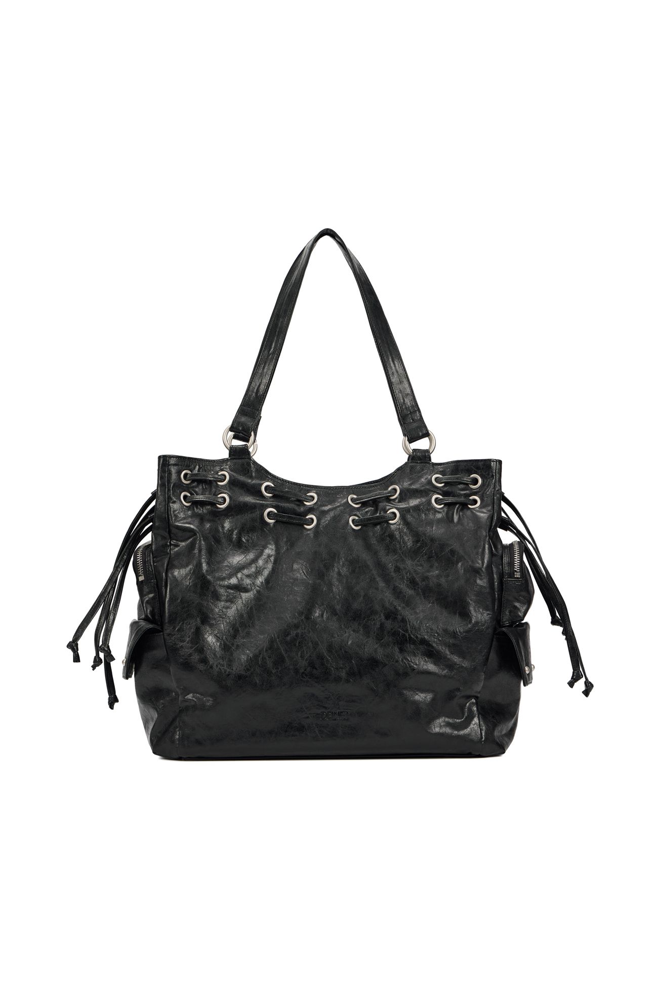MUSINSA公式 | DEINET DEINET NEW STUD STRING BIG BAG IN BLACK