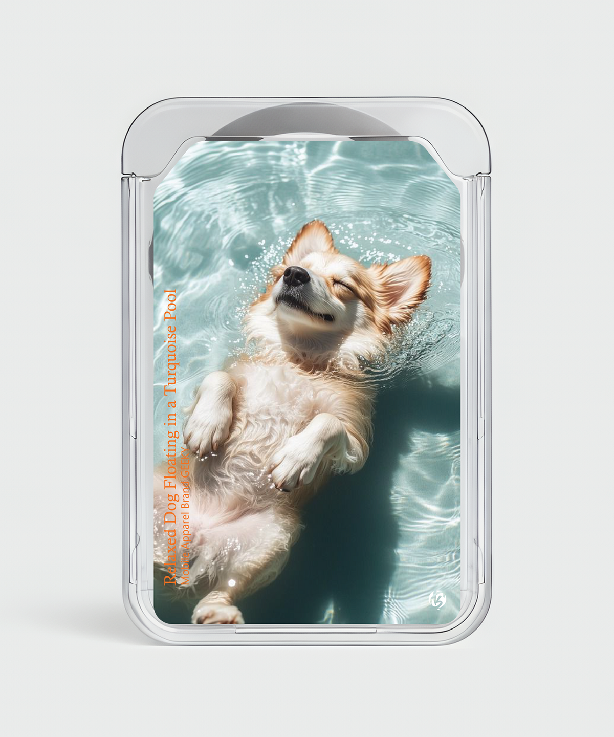 기키(GEEKY) 맥세이프 카드지갑 홀더 Relaxed Animal