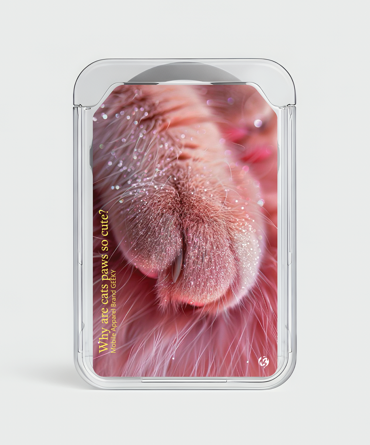 기키(GEEKY) 맥세이프 카드지갑 홀더 Relaxed Animal