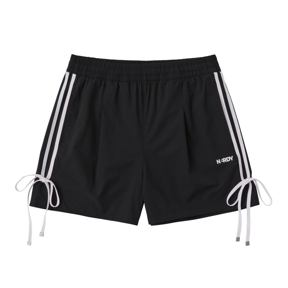 さらに100円引き◆NERDY◆Women's Ribbon Woven Shorts MUSINSA | NERDY Women's Ribbon Woven Shorts (Black/Sky Blue