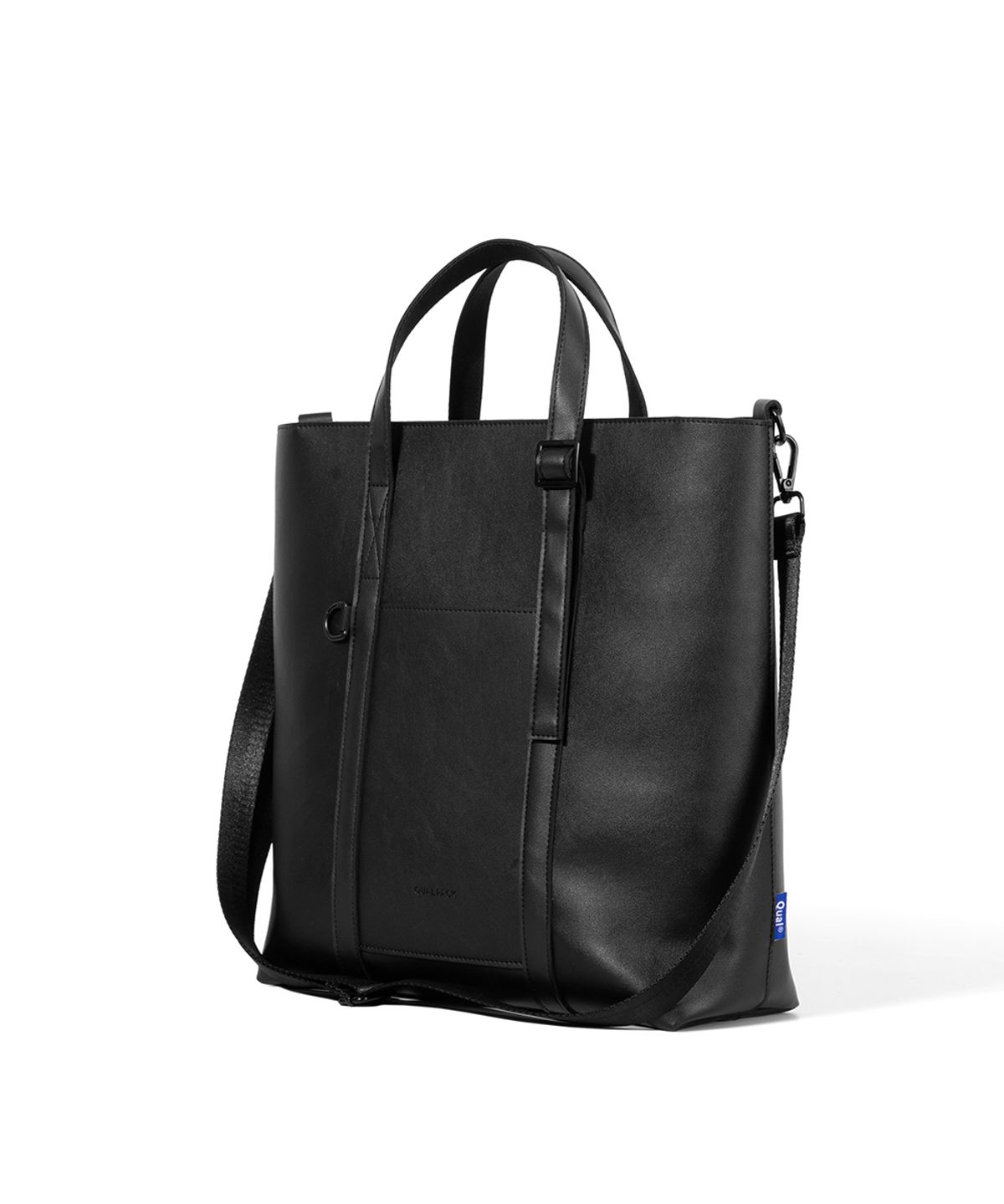 퀄팩(QUALPACK) 에센셜 토트백 304 블랙