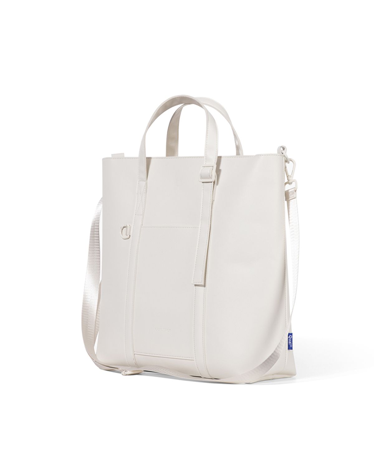 퀄팩(QUALPACK) 에센셜 토트백 304 아이보리
