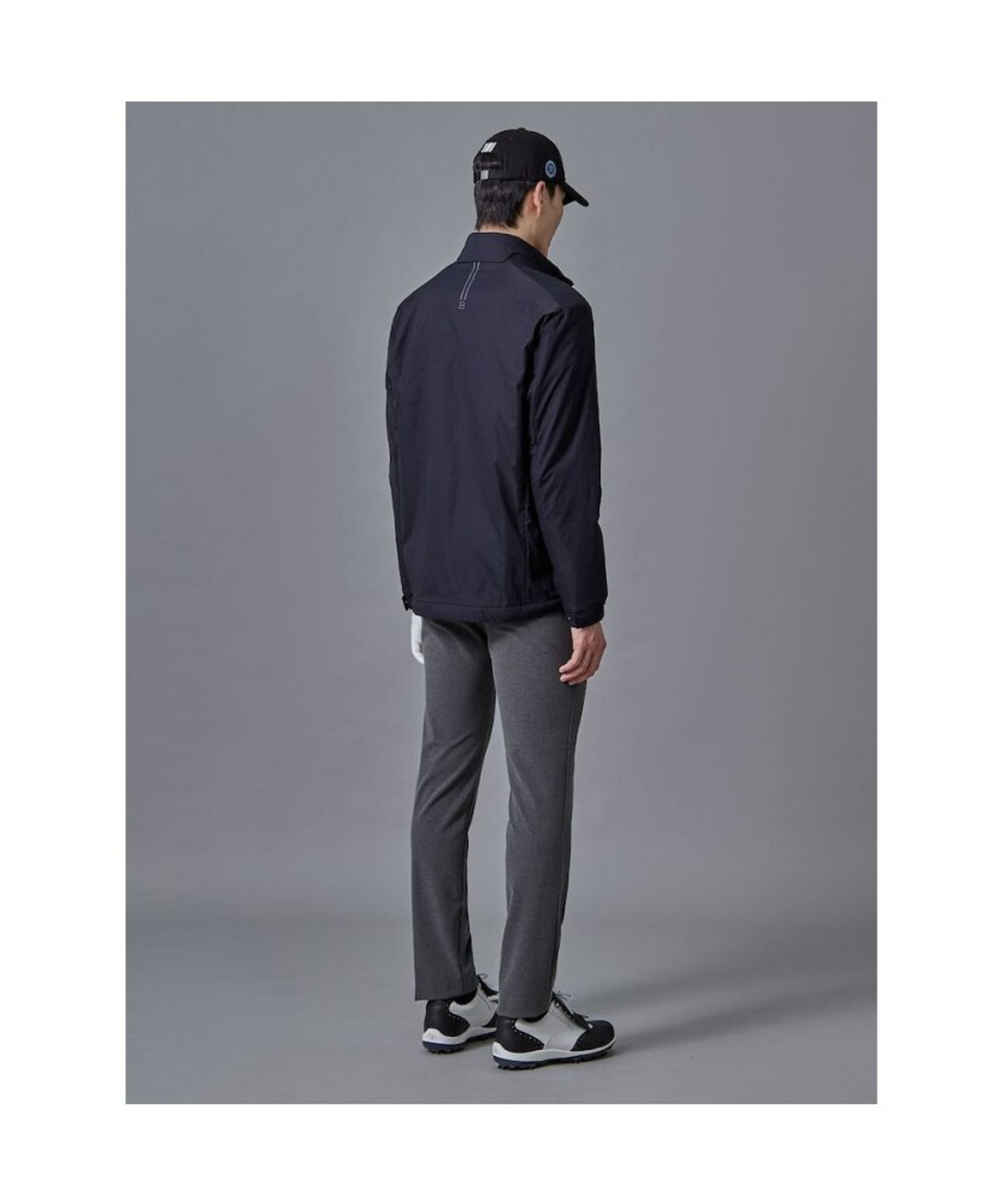 빈폴골프(BEANPOLE GOLF) 남성 간절기 패딩 점퍼  - 네이비