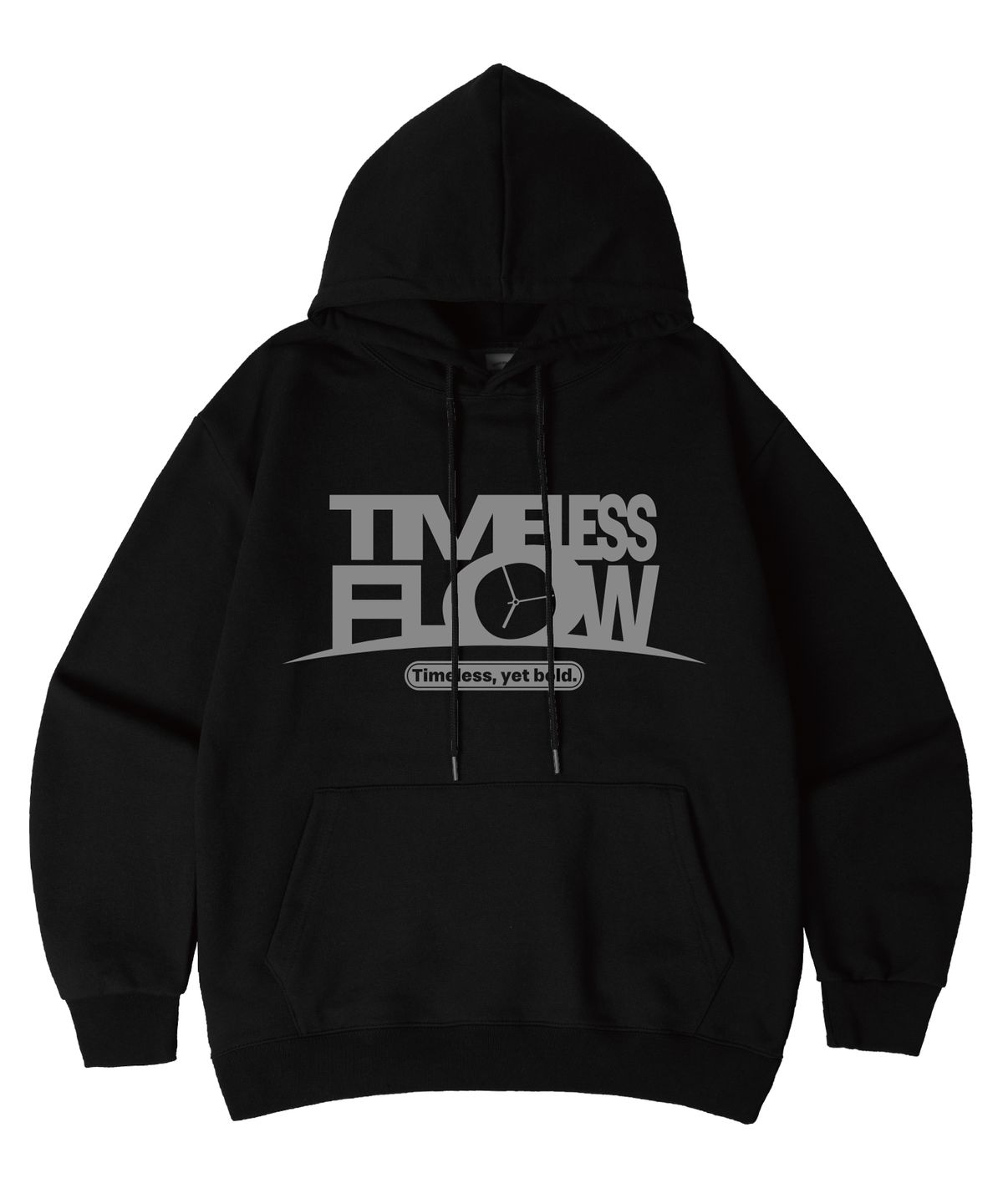 본챔스(BORN CHAMPS) [9 COLORS] 타임플로우 오버핏 후드 티셔츠 B25ST07 [기모/NO기모]