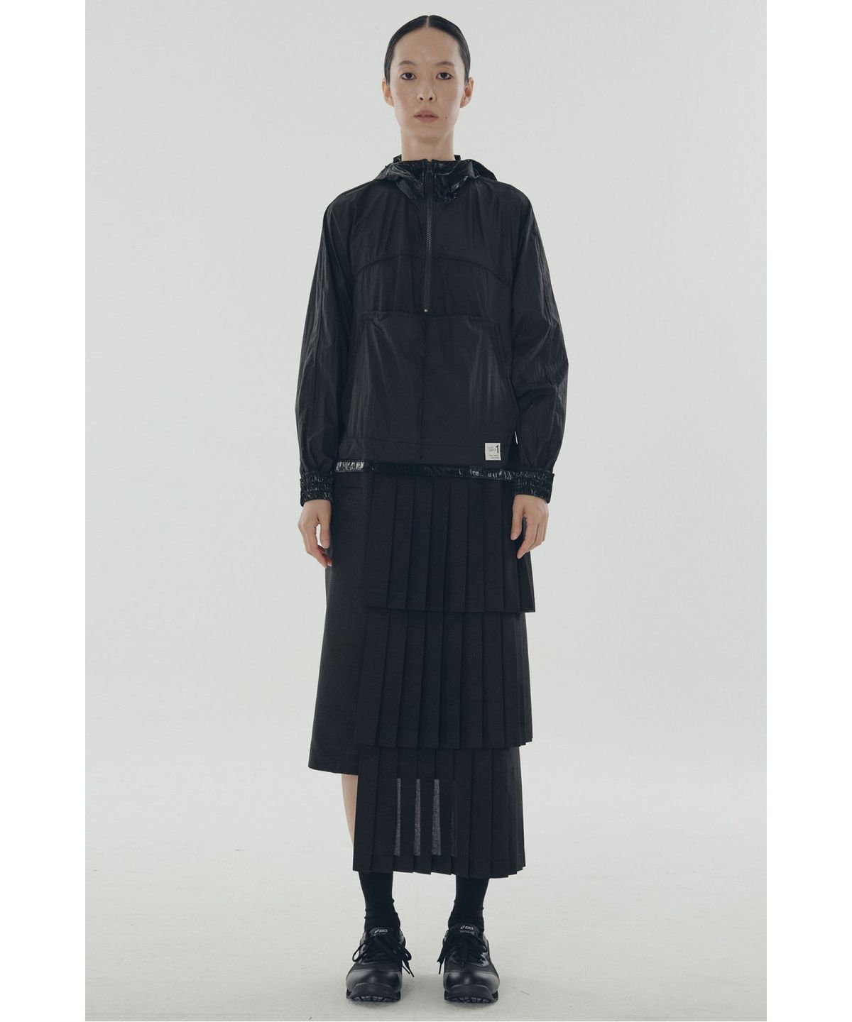 래코드(RECODE) Inside-out Anorak Dress_RQDAS25555BKX