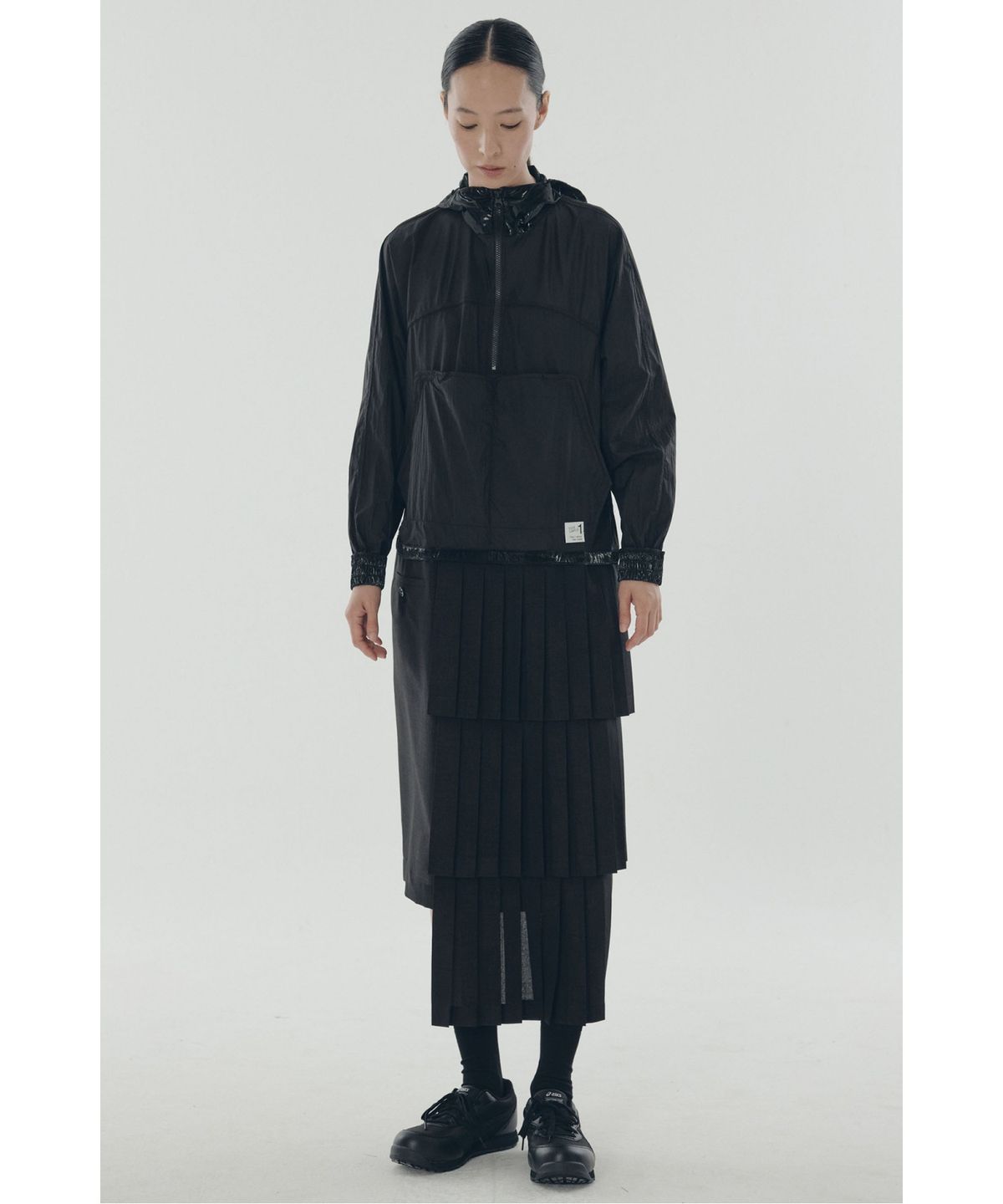 래코드(RECODE) Inside-out Anorak Dress_RQDAS25555BKX