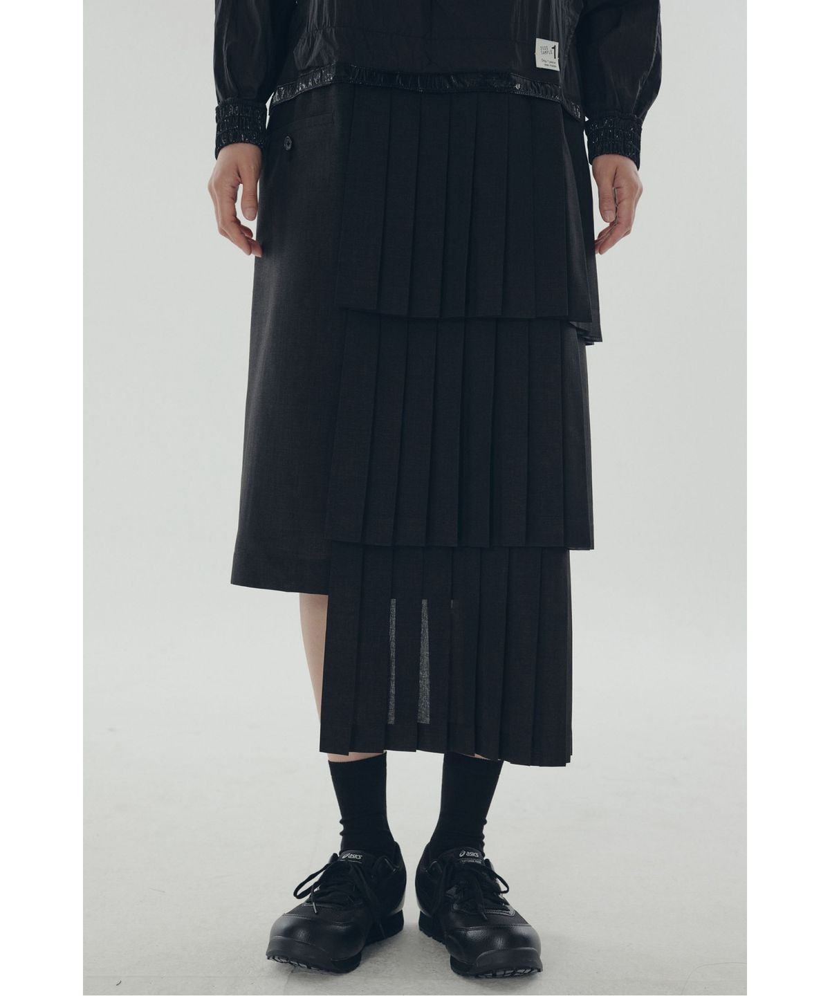 래코드(RECODE) Inside-out Anorak Dress_RQDAS25555BKX