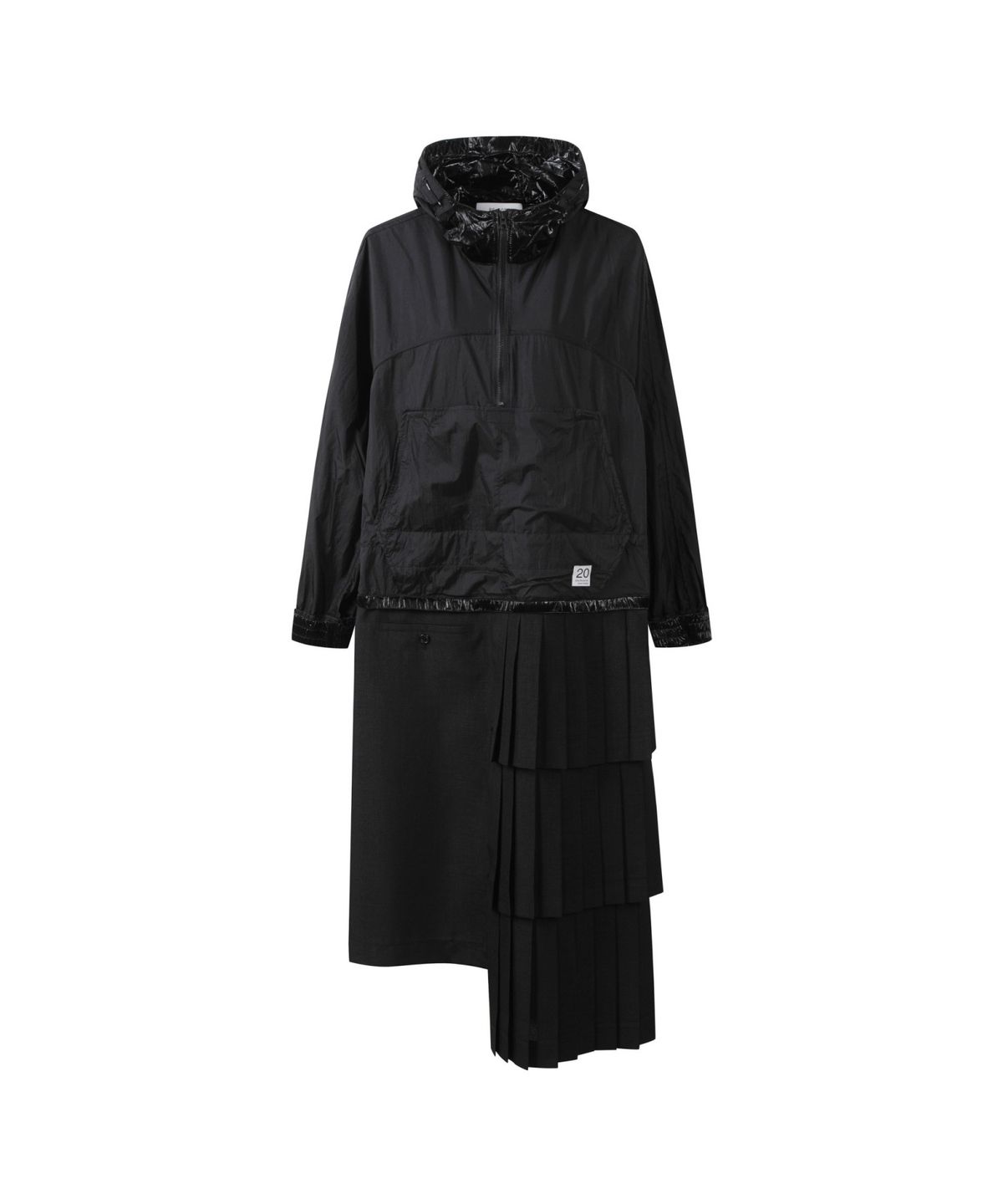 래코드(RECODE) Inside-out Anorak Dress_RQDAS25555BKX