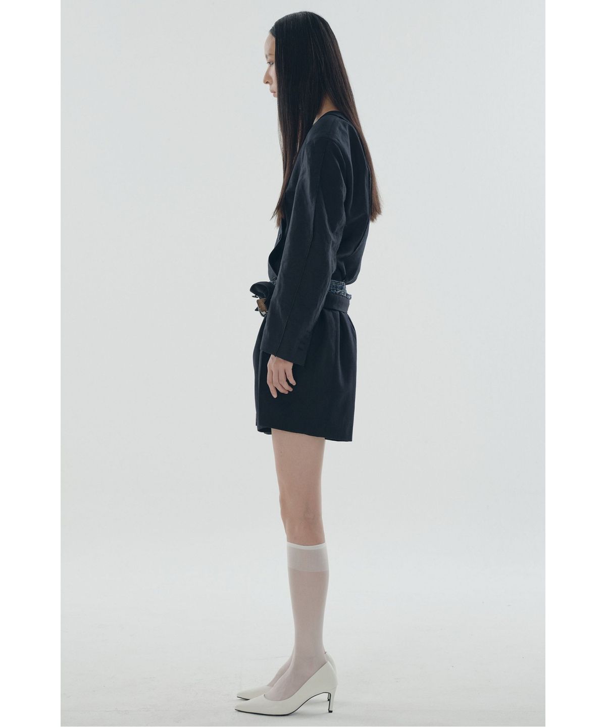 래코드(RECODE) Asymmetry Panel Jacket_RQJAS25500NYX