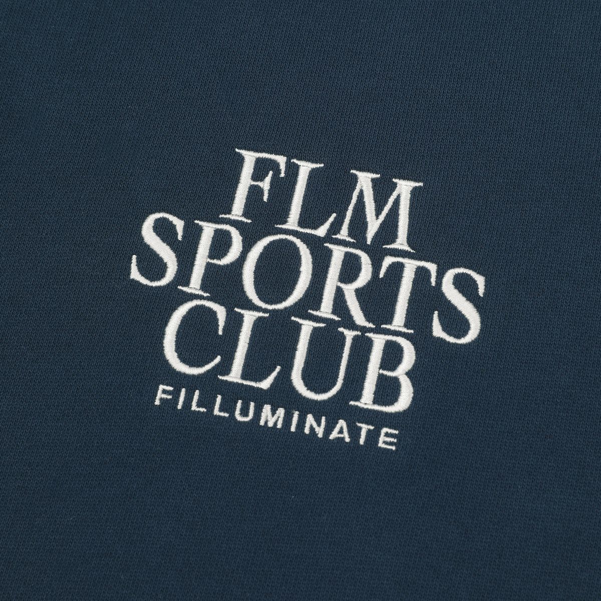 필루미네이트(FILLUMINATE) FLM 스포츠 클럽 스웨트 셔츠-네이비