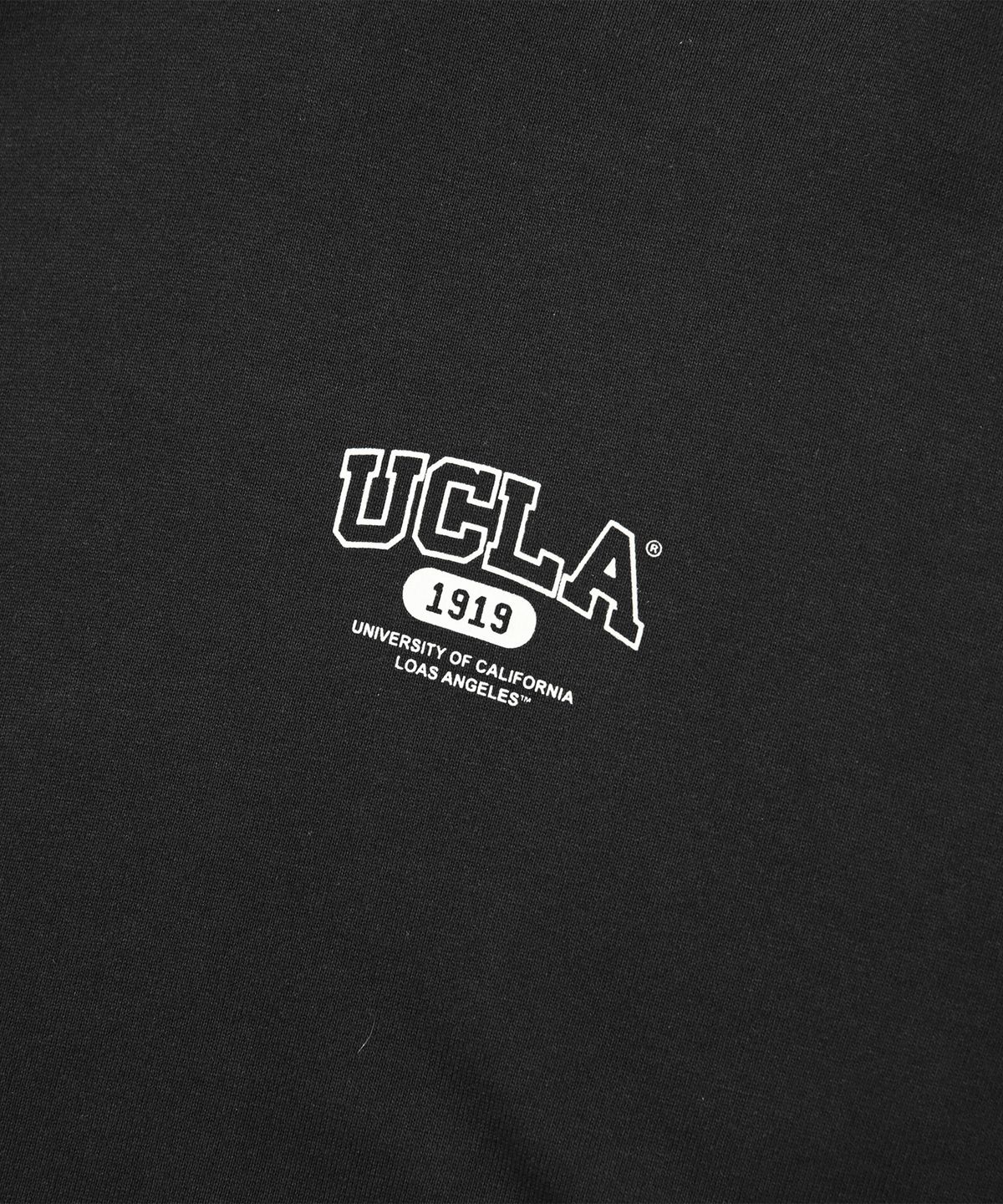 유씨엘에이(UCLA) 남녀공용 스몰로고 베이직 후디[BLACK](UBRLT82)