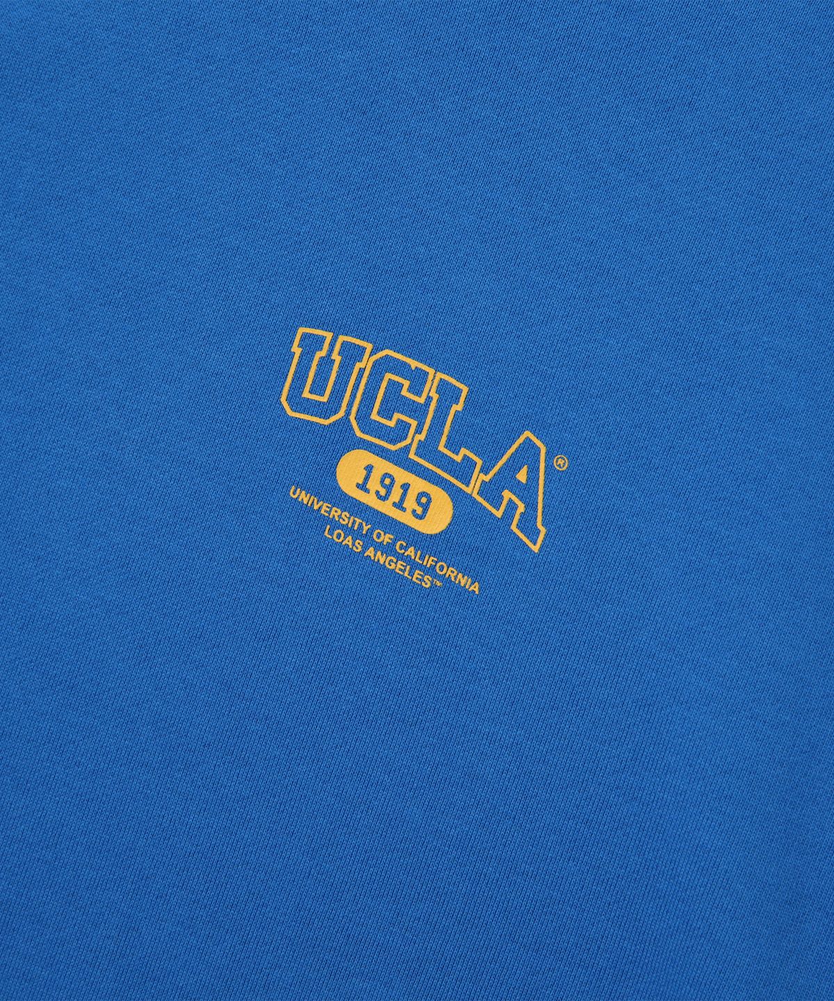 유씨엘에이(UCLA) 남녀공용 스몰로고 베이직 후디[BLUE](UBRLT82)