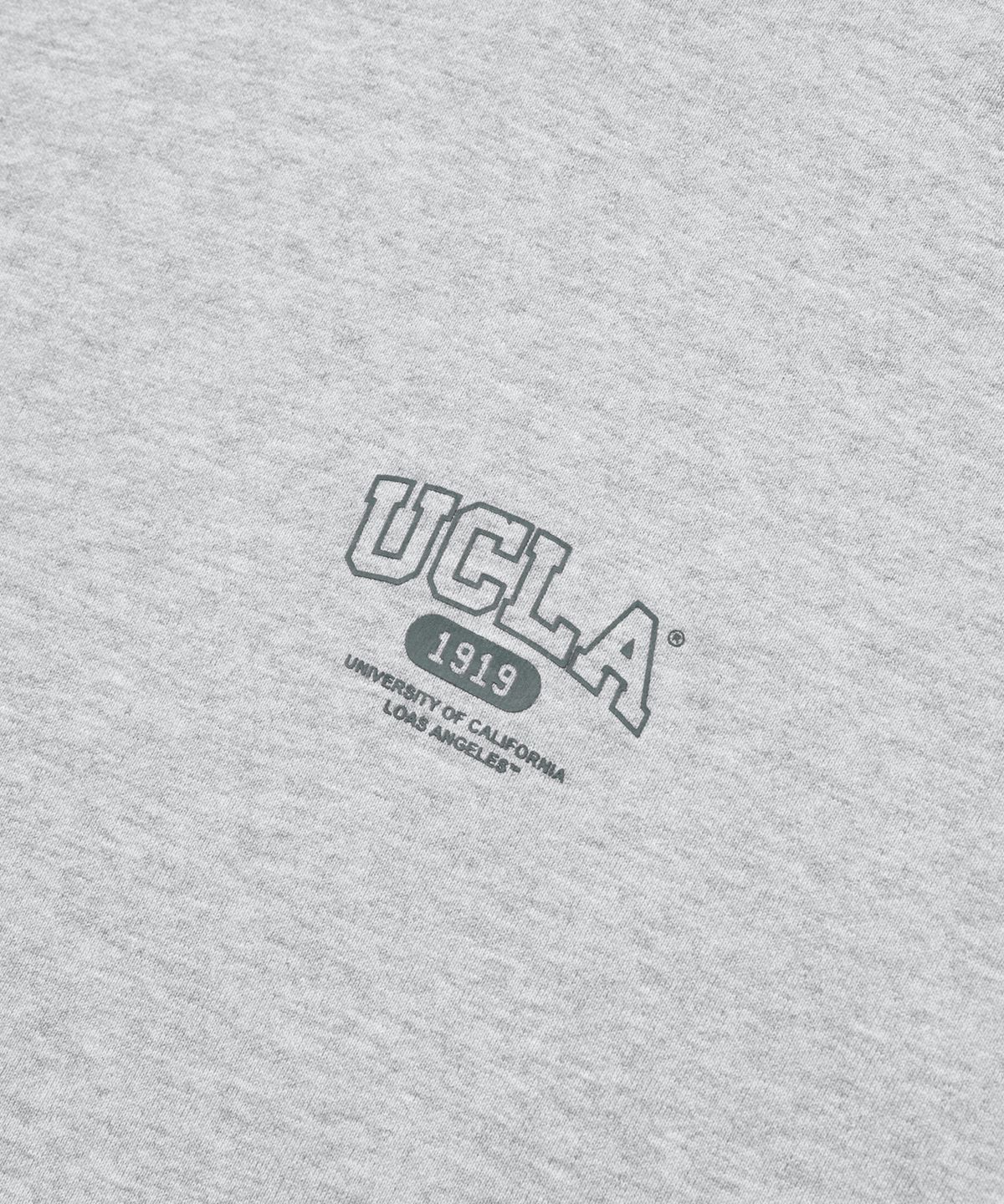 유씨엘에이(UCLA) 남녀공용 스몰로고 베이직 후디[M-GREY](UBRLT82)