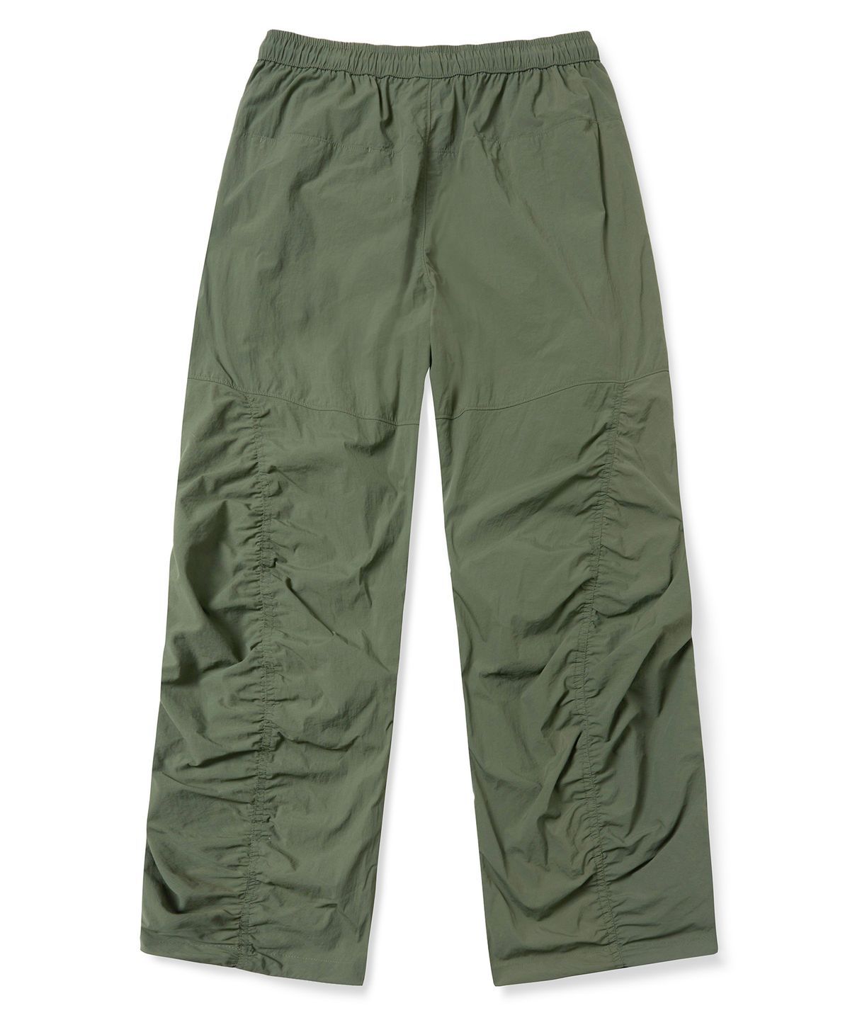 브라운브레스(BROWNBREATH) TAG NYLON SHIRRING PANTS - KHAKI