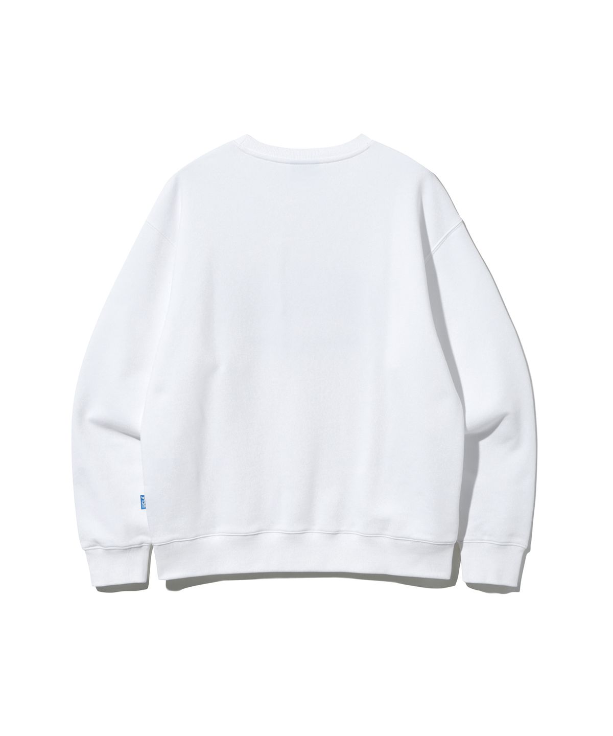 유씨엘에이(UCLA) 남녀공용 빅 로고 베이직 스웻셔츠[WHITE](UBRLT83)