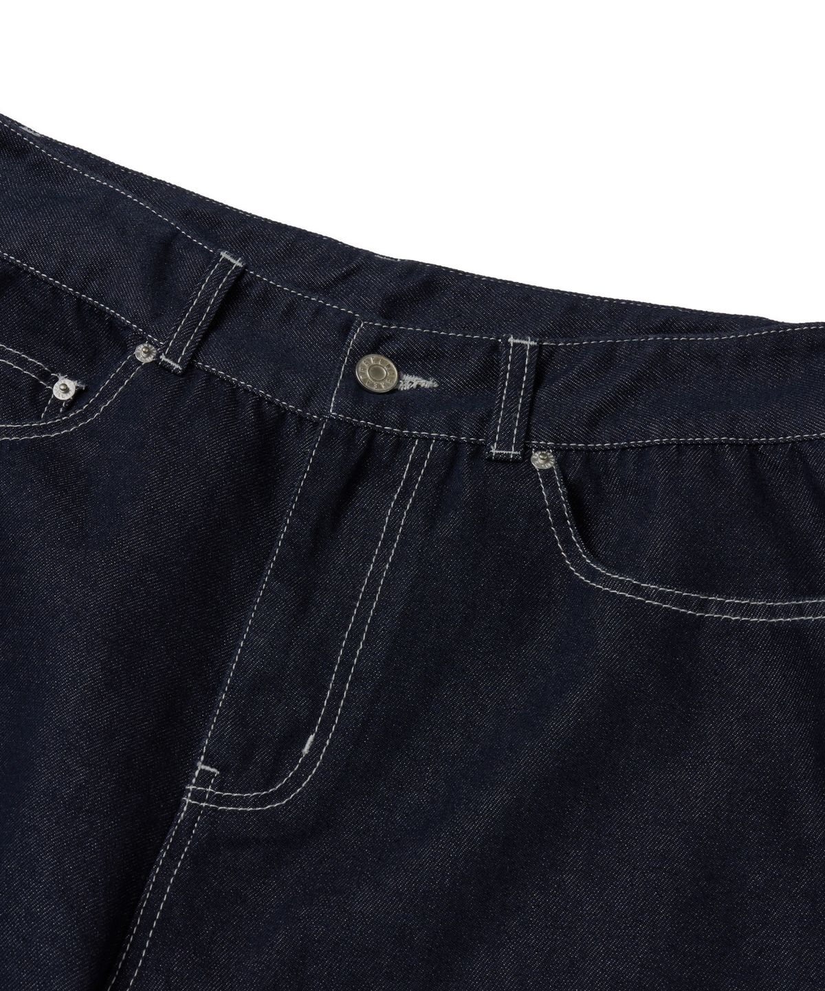 브라운브레스(BROWNBREATH) BIG POCKET CARPENTER PANTS - DARK INDIGO