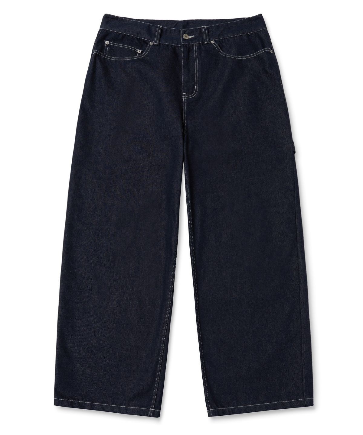 브라운브레스(BROWNBREATH) BIG POCKET CARPENTER PANTS - DARK INDIGO