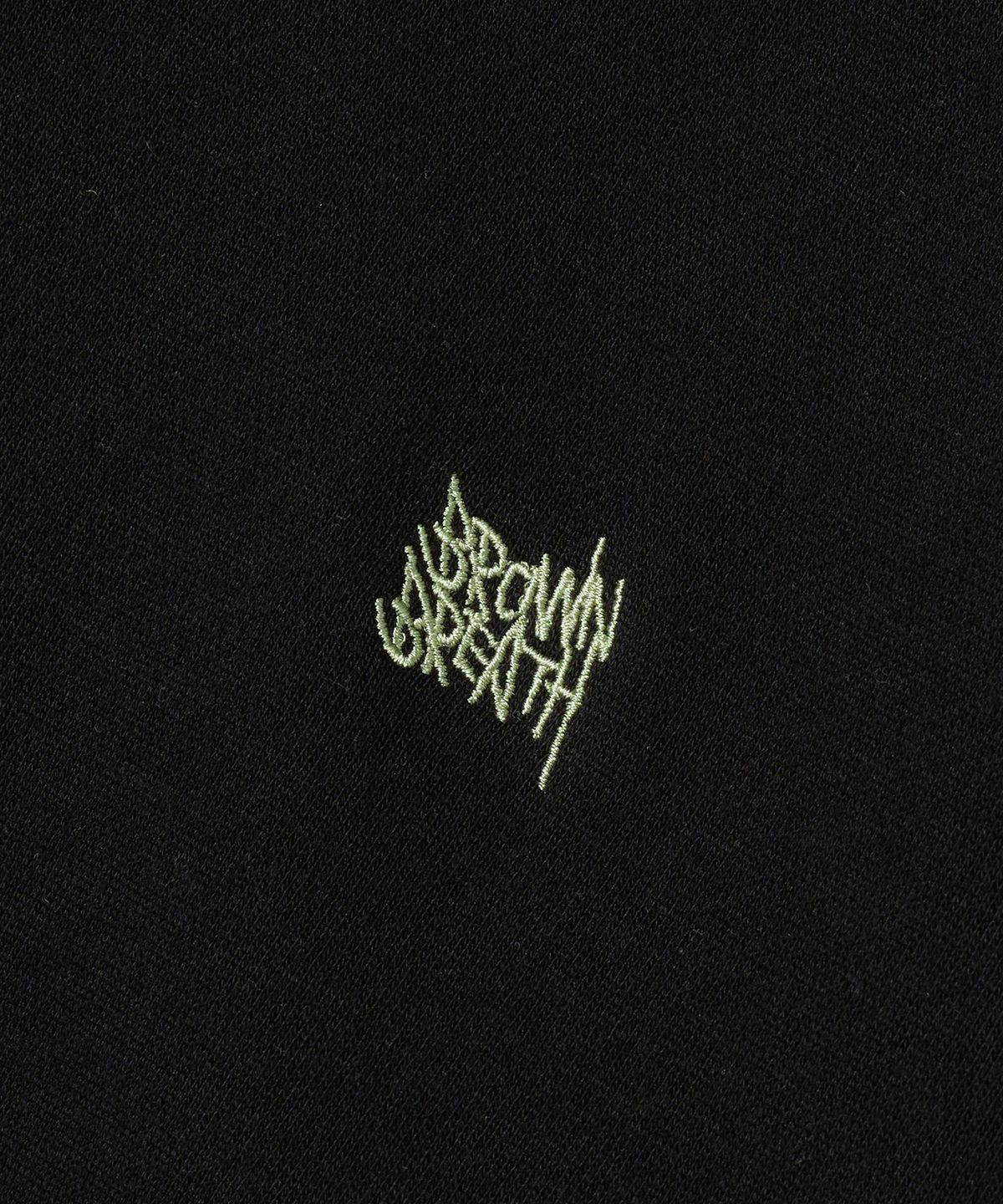 브라운브레스(BROWNBREATH) BUBBLE TAG CREWNECK - BLACK