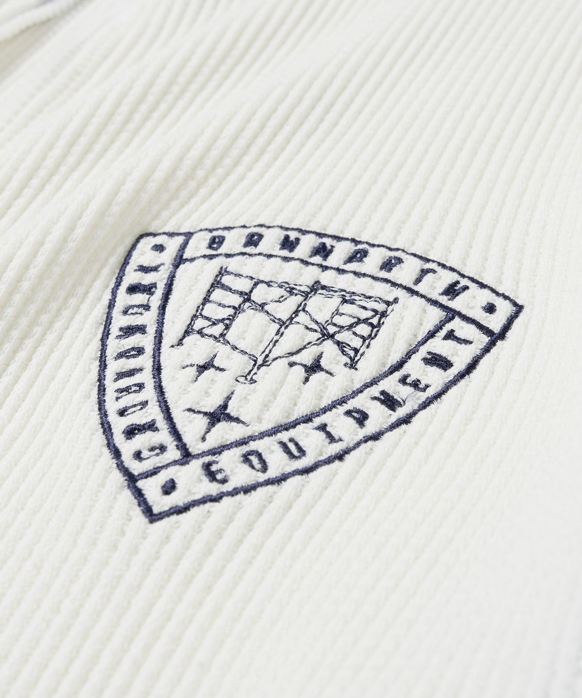 브라운브레스(BROWNBREATH) B SQUAD TRACK JACKET - OFF WHITE